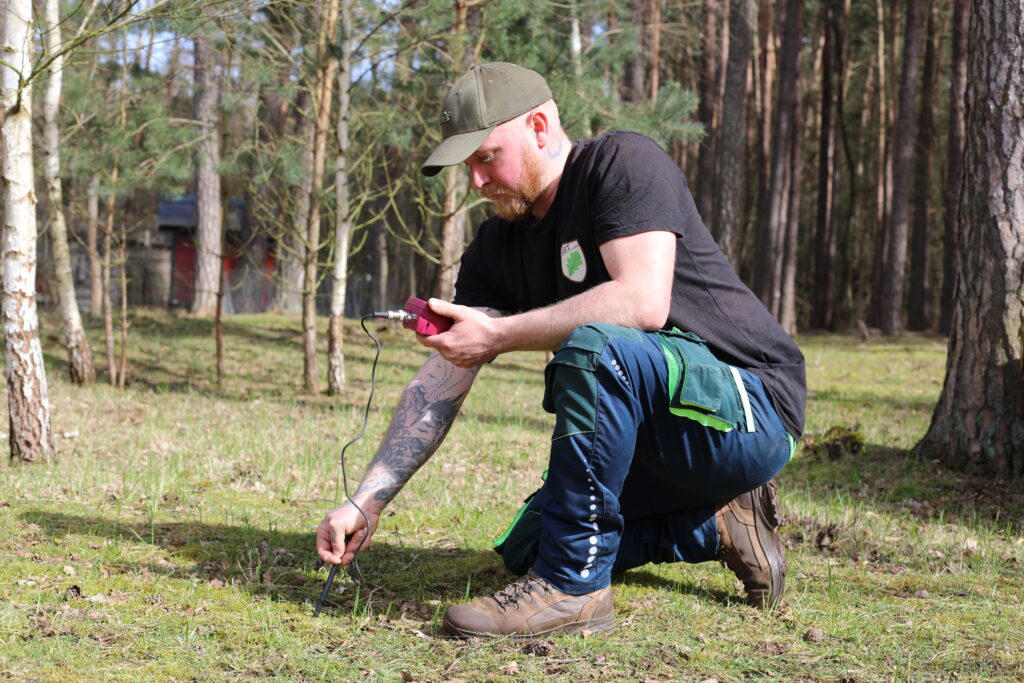 Schritt 4/4: Analyse der Eigenschaften des Bodens 1/2