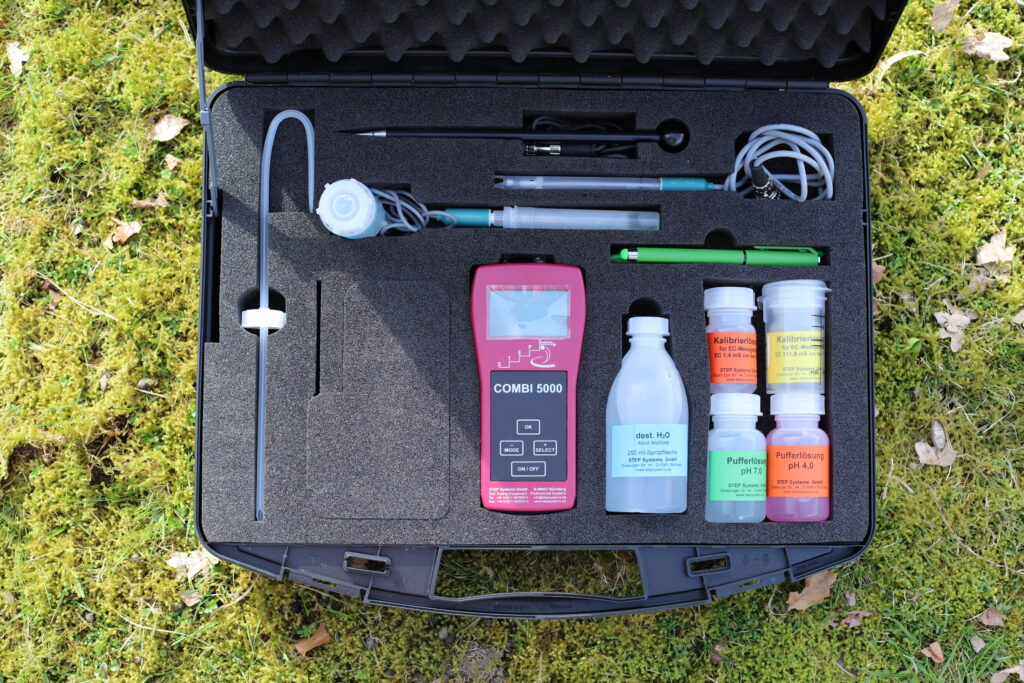 Schritt 4/4: Analyse der Eigenschaften des Bodens 2/2